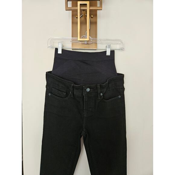 Blanqi Black Postpartum Support Skinny Jeans NWOT Size 2 - Picture 6 of 15